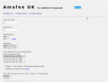Tablet Screenshot of amafee-uk.com